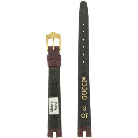 off white leren horlogeband 18 mm gucci|Genuine Gucci Watch Bands .